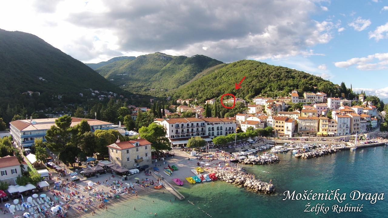 Apartments Edi - Captain'S House Mošćenička Draga Exteriör bild